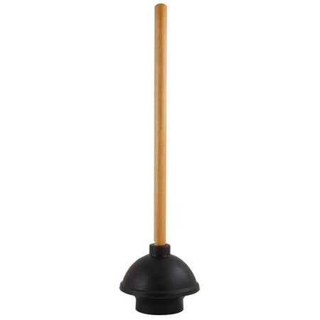 Ldr Industries LDR Industries 180467169 512 3110 9 in. Short Plunger with Wood Handle 180467169